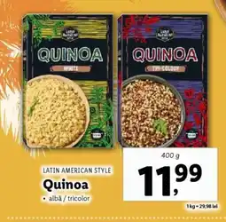 Lidl LATIN AMERICAN STYLE Quinoa Ofertă
