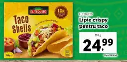 Lidl ELTEQUITO Lipie crispy pentru taco Ofertă