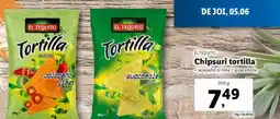 Lidl EL TEQUITO Chipsuri tortilla Ofertă
