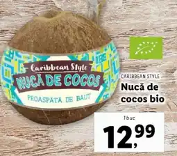 Lidl CARIBBEAN STYLE Nucă de cocos bio Ofertă