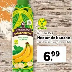 Lidl CARIBBEAN STYLE Nectar de banane Ofertă