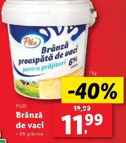 Lidl PILOS Brânză de vaci Ofertă