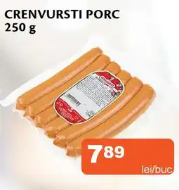Unicarm Crenvursti porc Ofertă