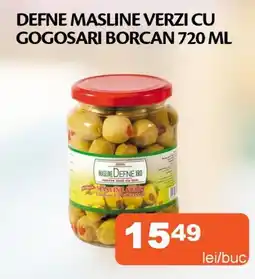 Unicarm Defne masline verzi cu gogosari borcan Ofertă