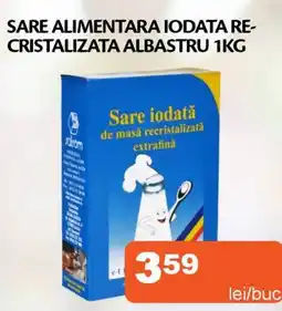 Unicarm Sare alimentara iodata re- cristalizata albastru Ofertă