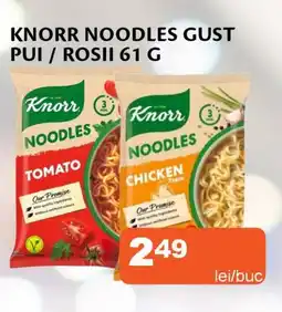 Unicarm Knorr noodles gust pui / rosii Ofertă
