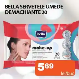 Unicarm Bella servetele umede demachiante 20 Ofertă