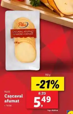 Lidl Cașcaval afumat Ofertă