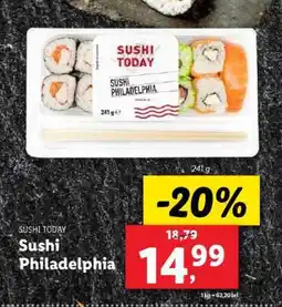 Lidl Sushi Philadelphia Ofertă