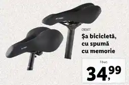 Lidl Şa bicicletă, cu spumă cu memorie Ofertă