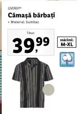 Lidl Cămașă bărbați Ofertă