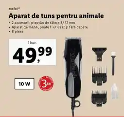 Lidl Aparat de tuns pentru animale Ofertă