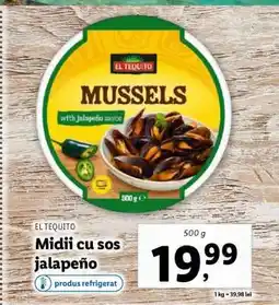 Lidl Midii cu sos jalapeño Ofertă