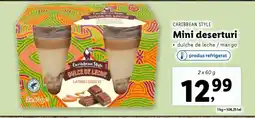 Lidl Mini deserturi Caribbean Style Ofertă
