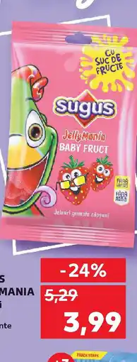Kaufland SUGUS Jellymania Jeleuri Ofertă