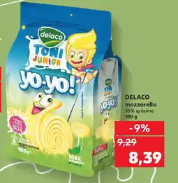 Kaufland DELACO mozzarella Ofertă