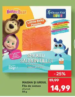 Kaufland MASHA ȘI URSUL File de somon Ofertă