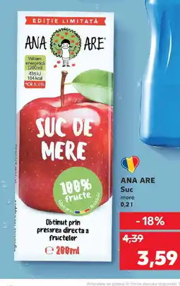 Kaufland ANA ARE Suc Ofertă