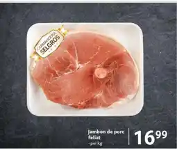 Selgros Jambon de porc feliat Ofertă