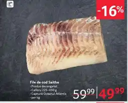 Selgros File de cod Saithe Ofertă