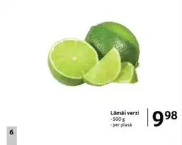 Selgros Lămâi verzi Ofertă