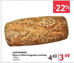 Selgros LANTMANNEN Pâine cu făină integrală și semințe Ofertă