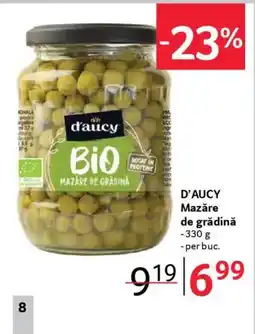 Selgros D'AUCY Mazăre de grădină Ofertă