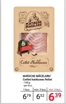 MATACHE MĂCELARU' Cotlet haiducesc feliat