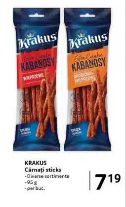 KRAKUS Cârnaţi sticks