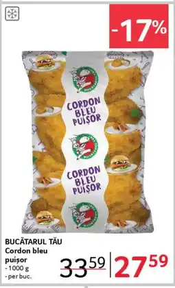 Selgros BUCĂTARUL TĂU Cordon bleu puisor Ofertă