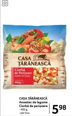 Selgros CASA ȚĂRĂNEASCĂ Amestec de legume Ciorbă de perișoare Ofertă