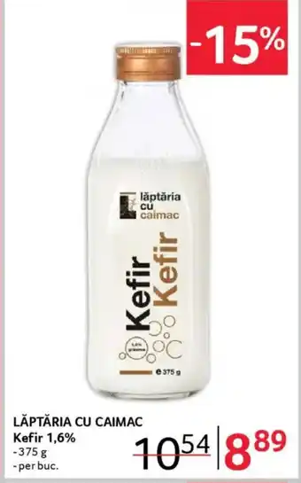 Selgros LĂPTĂRIA CU CAIMAC Kefir 1,6% Ofertă