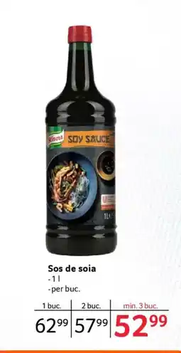 Selgros KNORR Sos de soia Ofertă