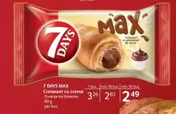 Selgros 7 DAYS Max Croissant cu cremă Ofertă