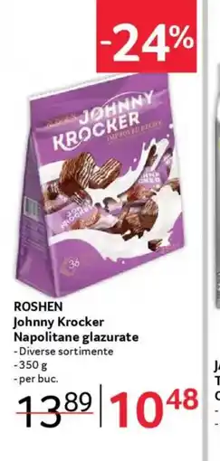 Selgros ROSHEN Johnny Krocker Napolitane glazurate Ofertă