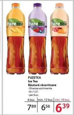 Selgros FUZETEA Ice Tea Băutură răcoritoare Ofertă