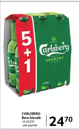 Selgros CARLSBERG Bere blondǎ Ofertă