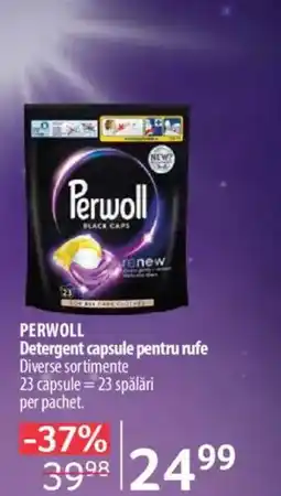 Selgros PERWOLL Detergent capsule pentru rufe Ofertă