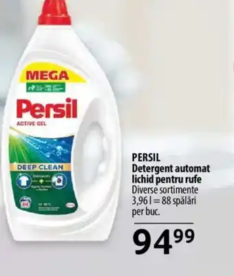 Selgros PERSIL Detergent automat lichid pentru rufe Ofertă