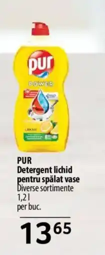 Selgros PUR Detergent lichid pentru spălat vase Ofertă