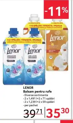 Selgros LENOR Balsam pentru rufe Ofertă