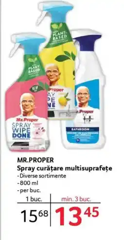 Selgros MR.PROPER Spray curățare multisuprafețe Ofertă