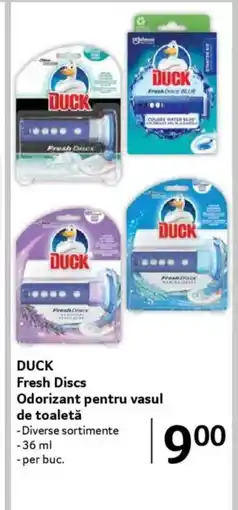 DUCK Fresh Discs Odorizant pentru vasul de toaletă