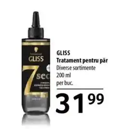 Selgros GLISS Tratament pentru păr Ofertă