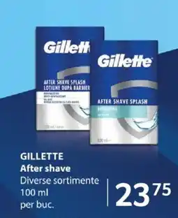 Selgros GILLETTE After shave Ofertă