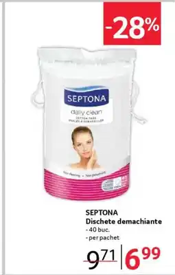 SEPTONA Dischete demachiante