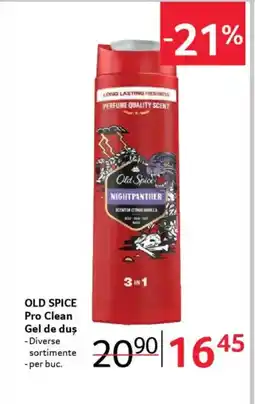 Selgros OLD SPICE Pro Clean Gel de duş Ofertă