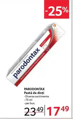 Selgros PARODONTAX Pastă de dinți Ofertă