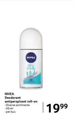 Selgros NIVEA Deodorant antiperspirant roll-on Ofertă