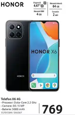 Selgros HONOR Telefon X6 4G Ofertă